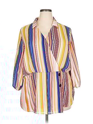 Cato Long Sleeve Blouse (view 1)