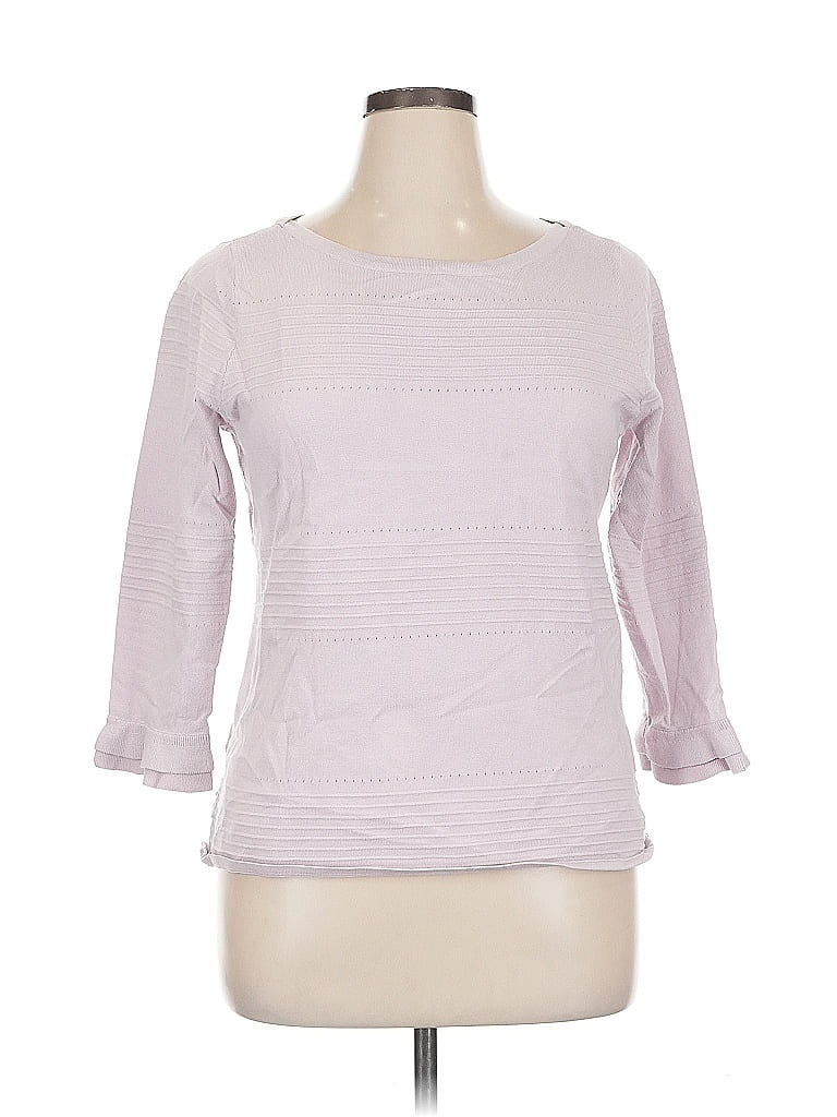 Pre-owned White House Black Market Sweatshirt In Pink