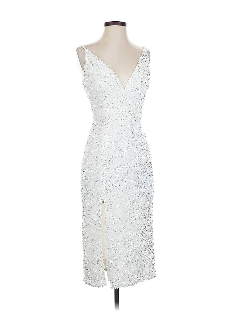 Pre-owned Helsi Cocktail Dress In White