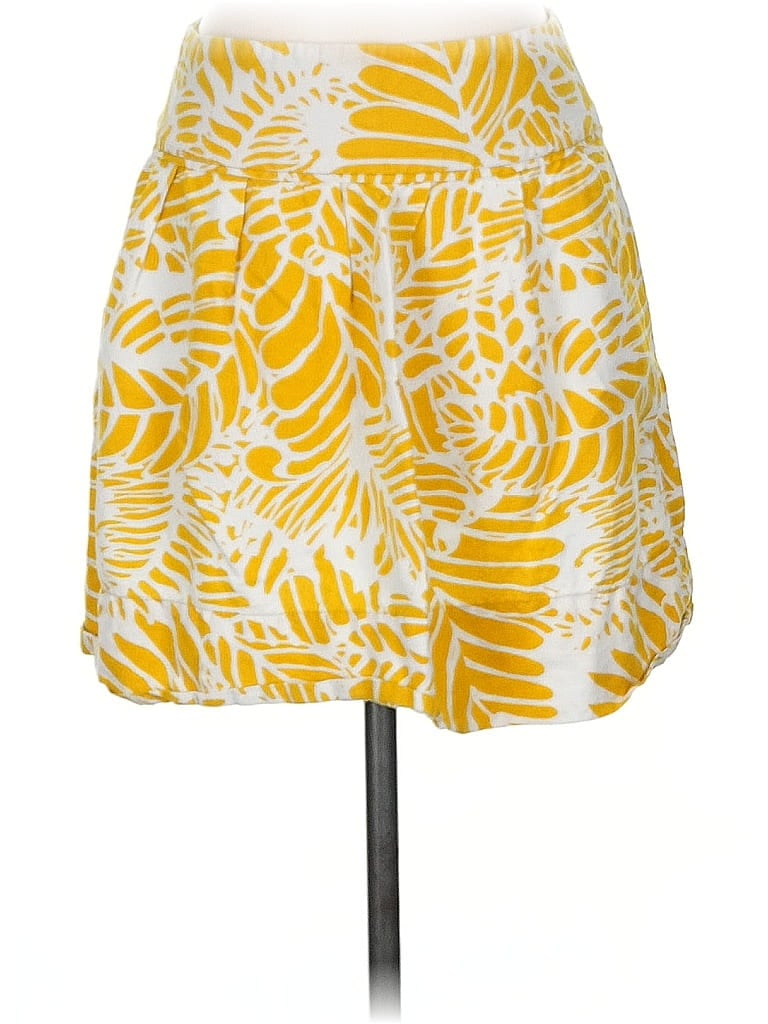 Pre-owned Ann Taylor Loft Casual Skirt In Yellow