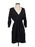 Express Solid Black Casual Dress Size S - photo 1
