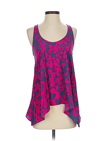 Aqua Sleeveless Top (view 1)