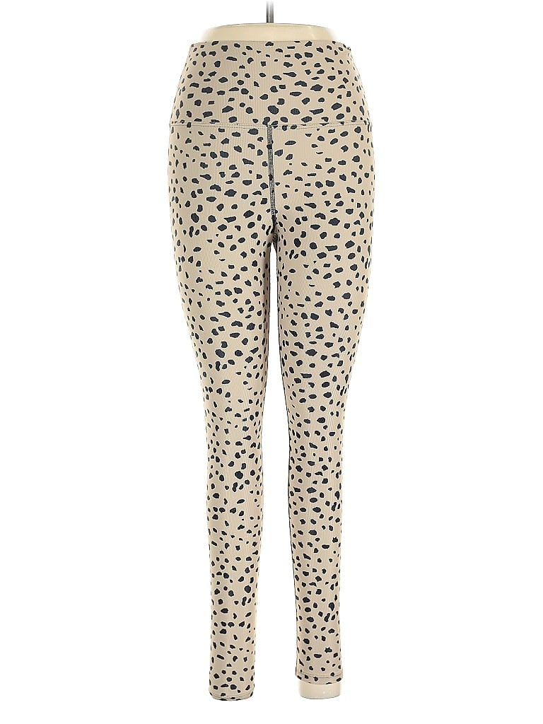 Pre-owned Beachriot Sport Leggings In Brown