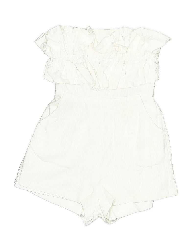 Pre-owned Polly Romper In White