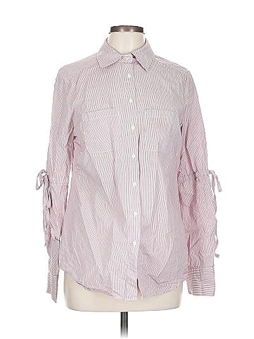 Max Studio Long Sleeve Button-Down Shirt (view 1)