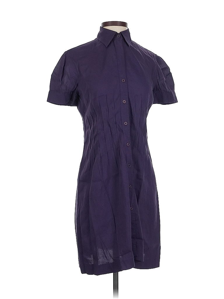 Pre-owned Theory Casual Dress In Purple
