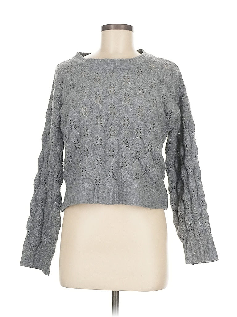 Pre-owned Sonoma Goods For Life Pullover Sweater In Gray