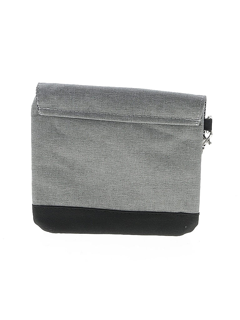 Pre-owned Unbranded Wristlet In Gray
