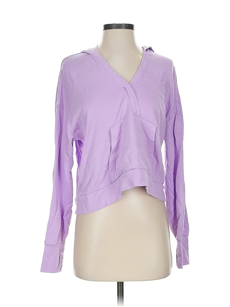 Pre-owned Sweaty Betty Cardigan Sweater In Purple