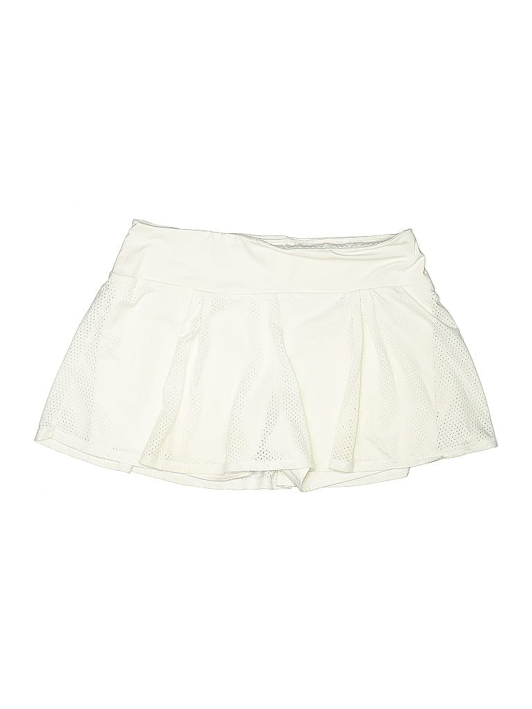 Pre-owned Unbranded Casual Skirt In White