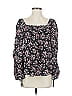 Rebecca Taylor Black Long Sleeve Blouse Size 2 - photo 1