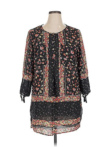 Roz & Ali 3/4 Sleeve Blouse (view 1)