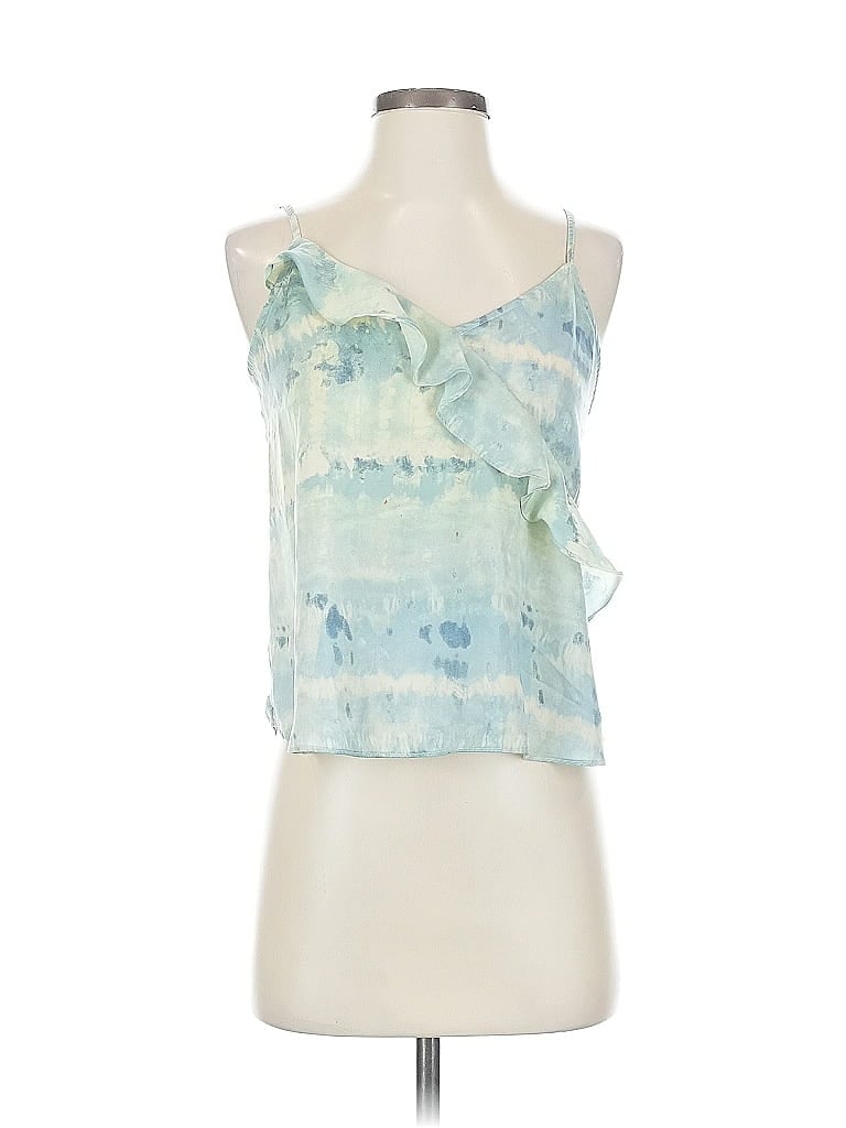 Pre-owned Wild Fable Sleeveless Blouse In Green