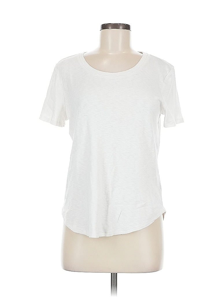 Pre-owned Marled Essentials Short Sleeve T-shirt In White