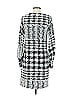 Richard Allen 100% Polyester Houndstooth Gray White Casual Dress Size 2 - photo 2