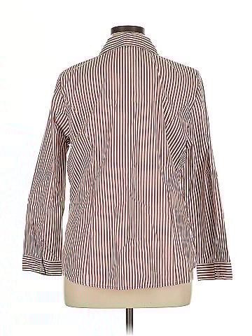 Cj Banks 3/4 Sleeve Button-Down Shirt (view 2)