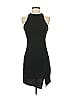 Soprano Solid Black Cocktail Dress Size S - photo 1
