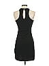 Soprano Solid Black Cocktail Dress Size S - photo 2