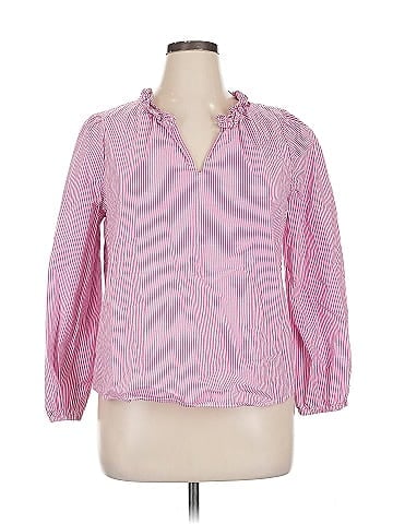 J.Crew Factory Store 3/4 Sleeve Blouse (view 1)