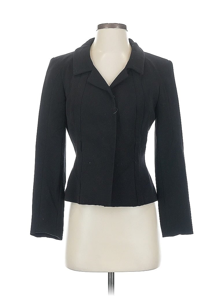 Pre-owned Calvin Klein Blazer Jacket In Black