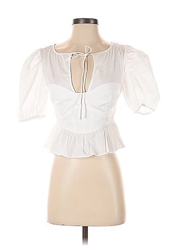 For Love & Lemons 3/4 Sleeve Blouse (view 1)