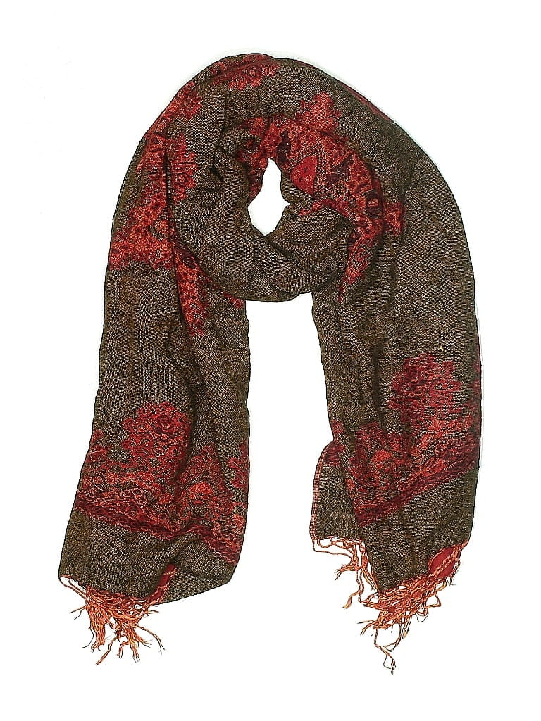 Click to view more detailed imagery on our partner's website Pre-owned Unbranded Scarf In Red