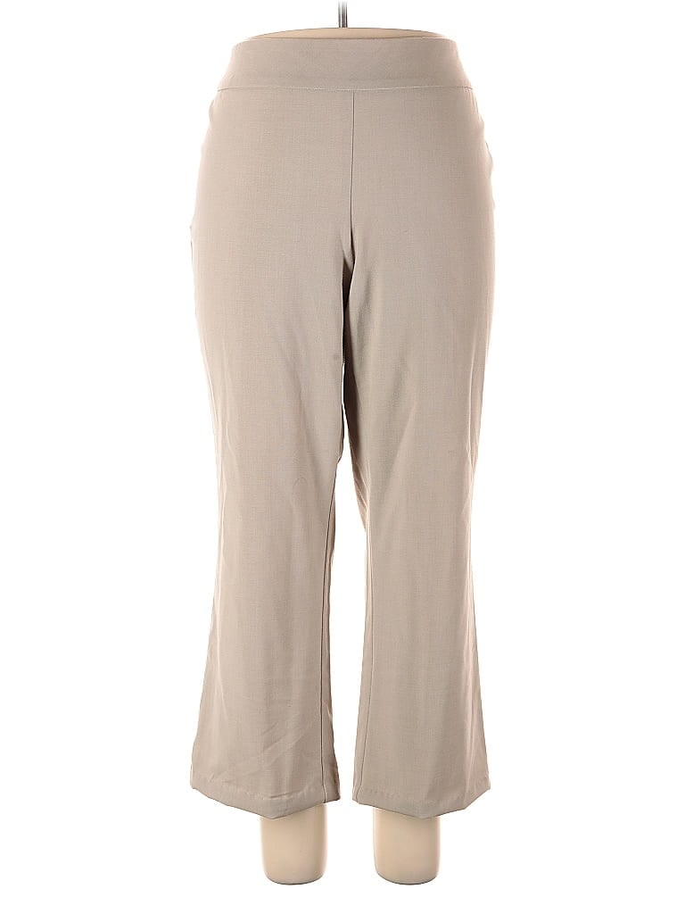 Pre-owned Roz & Ali Casual Pants In Brown