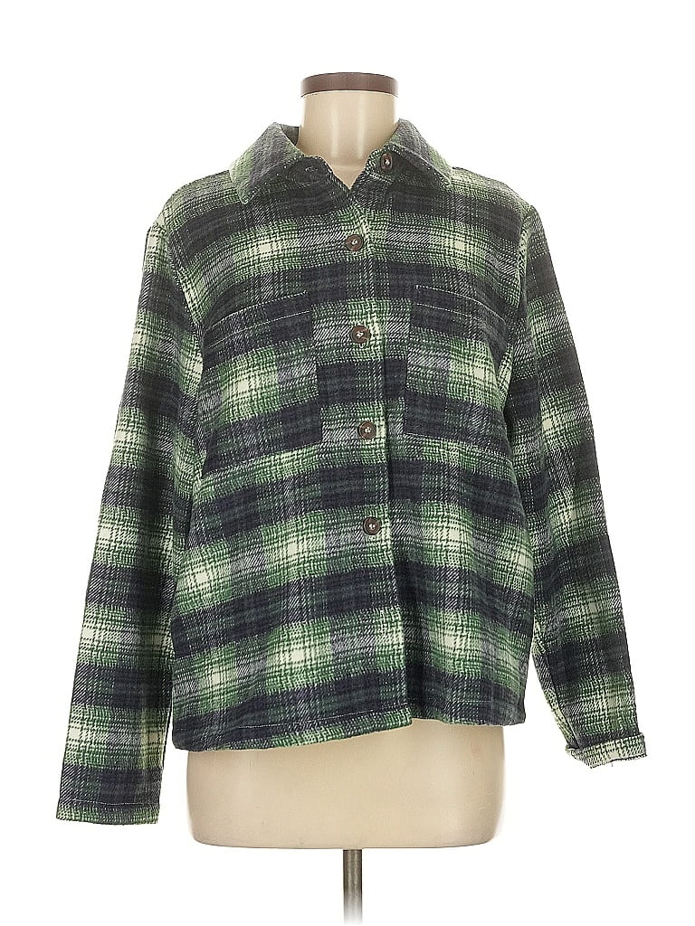 Pre-owned Melloday Jacket In Green
