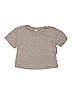 Nordstrom Tweed Tan Short Sleeve T-Shirt Size 7/8 - photo 1