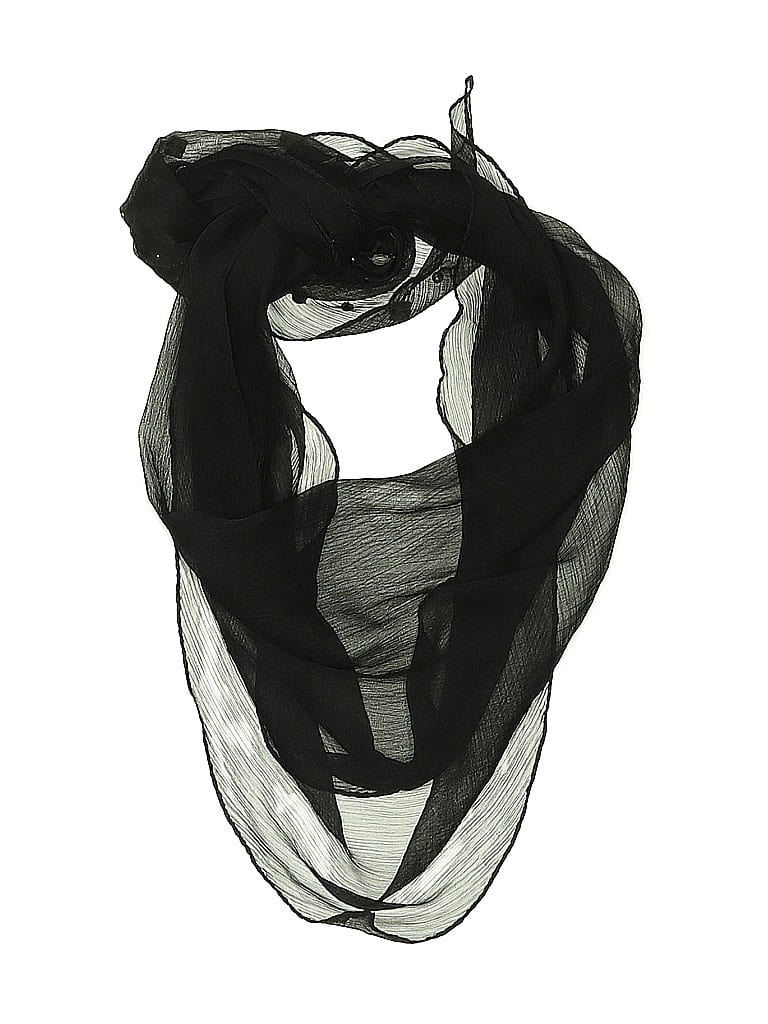 Click to view more detailed imagery on our partner's website Pre-owned Unbranded Scarf In Black