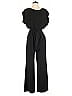 Eliza J 100% Polyester Solid Black Jumpsuit Size 2 - photo 1