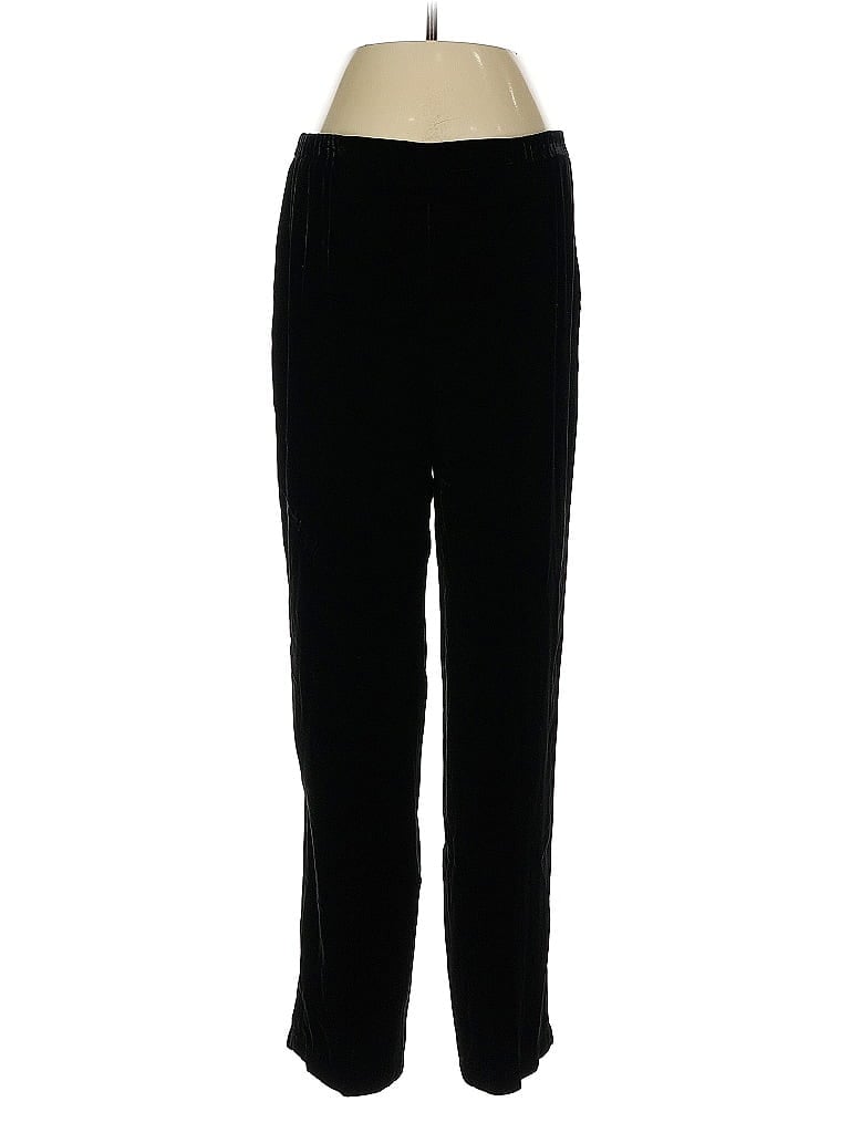 Pre-owned Eileen Fisher Casual Pants In Black