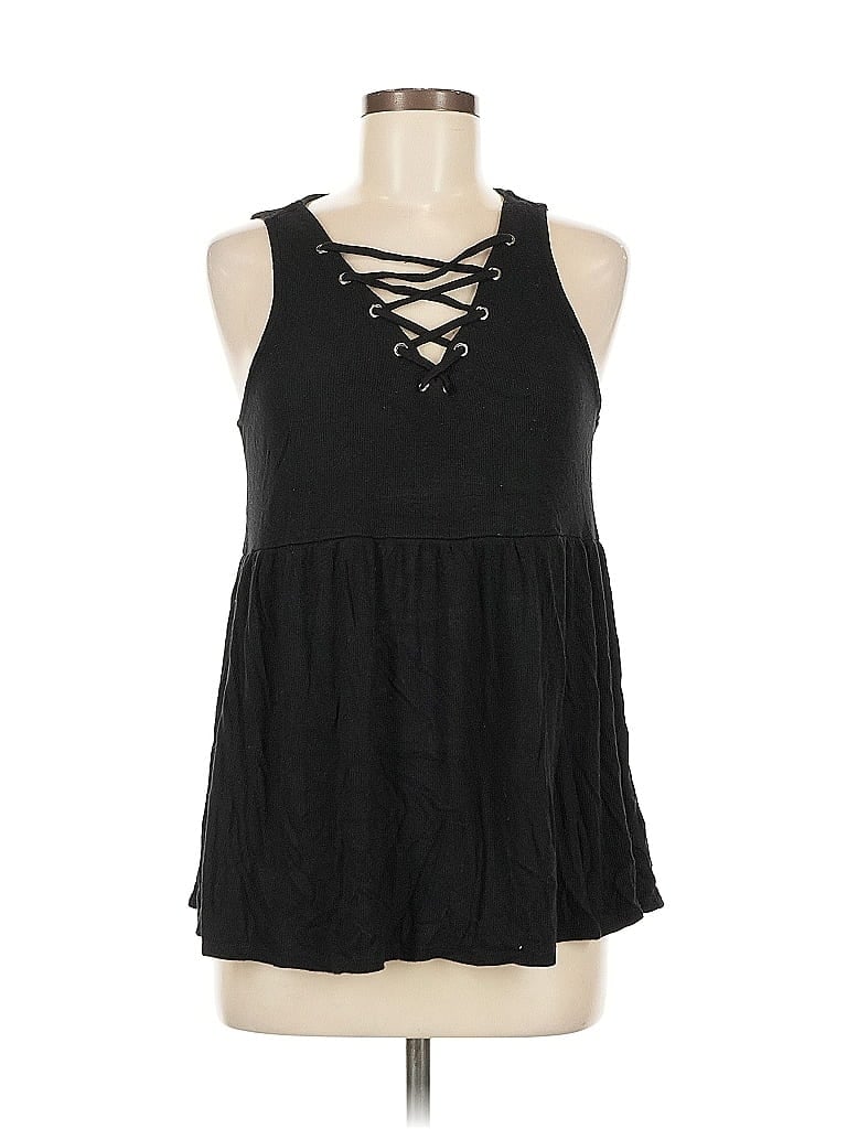 Pre-owned Torrid Sleeveless Blouse In Black