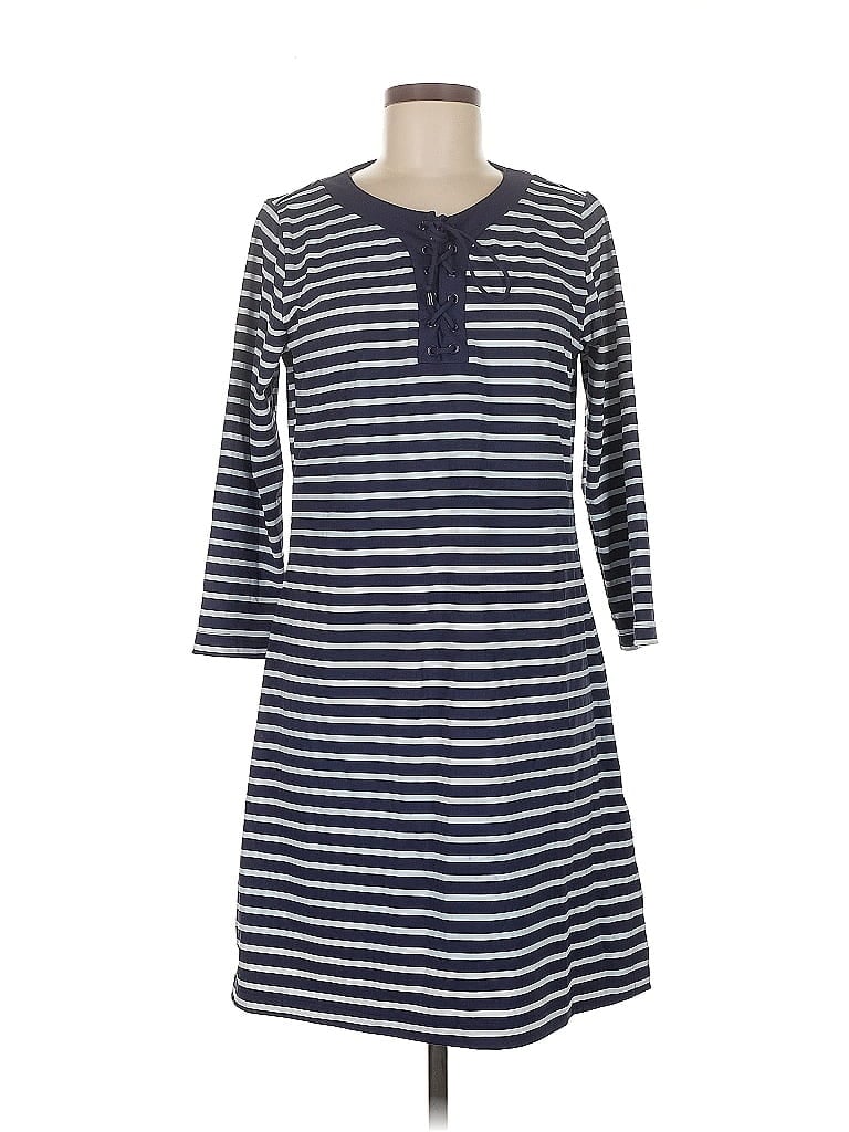 Click to view more detailed imagery on our partner's website Pre-owned Lands' End Casual Dress In Blue