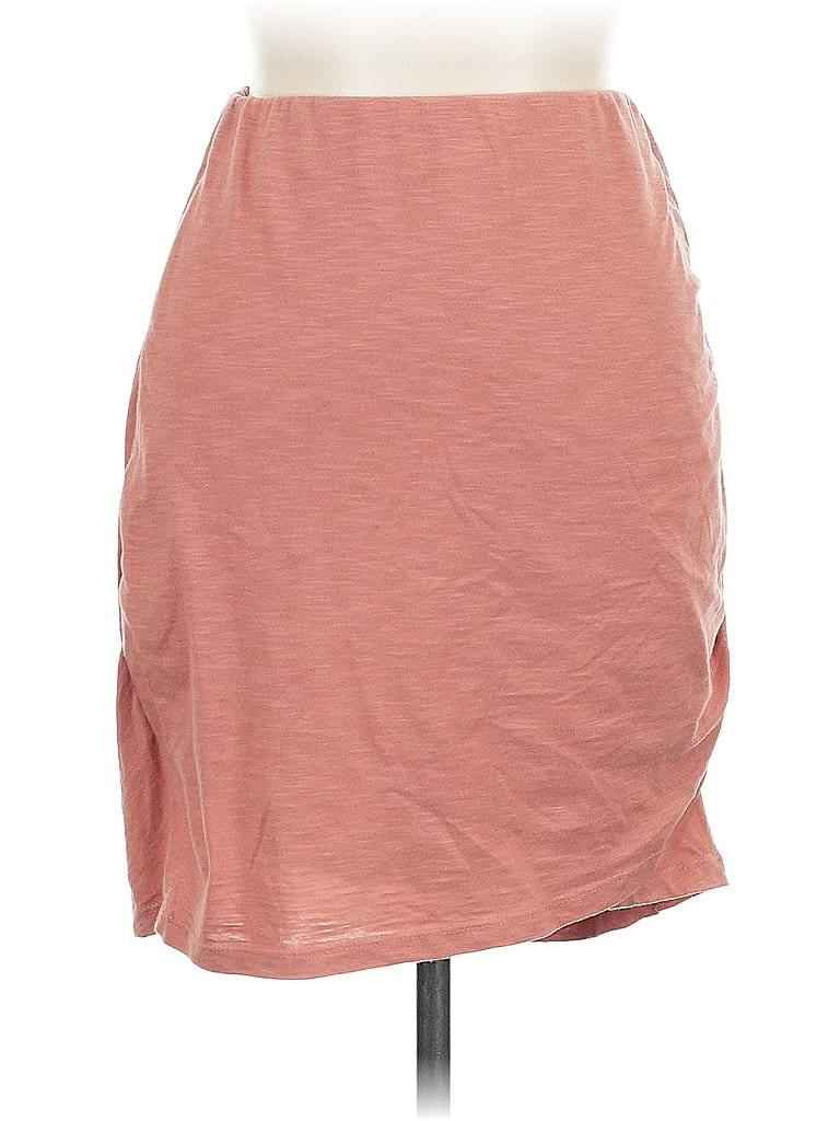 Pre-owned Wasabi + Mint Casual Skirt In Pink