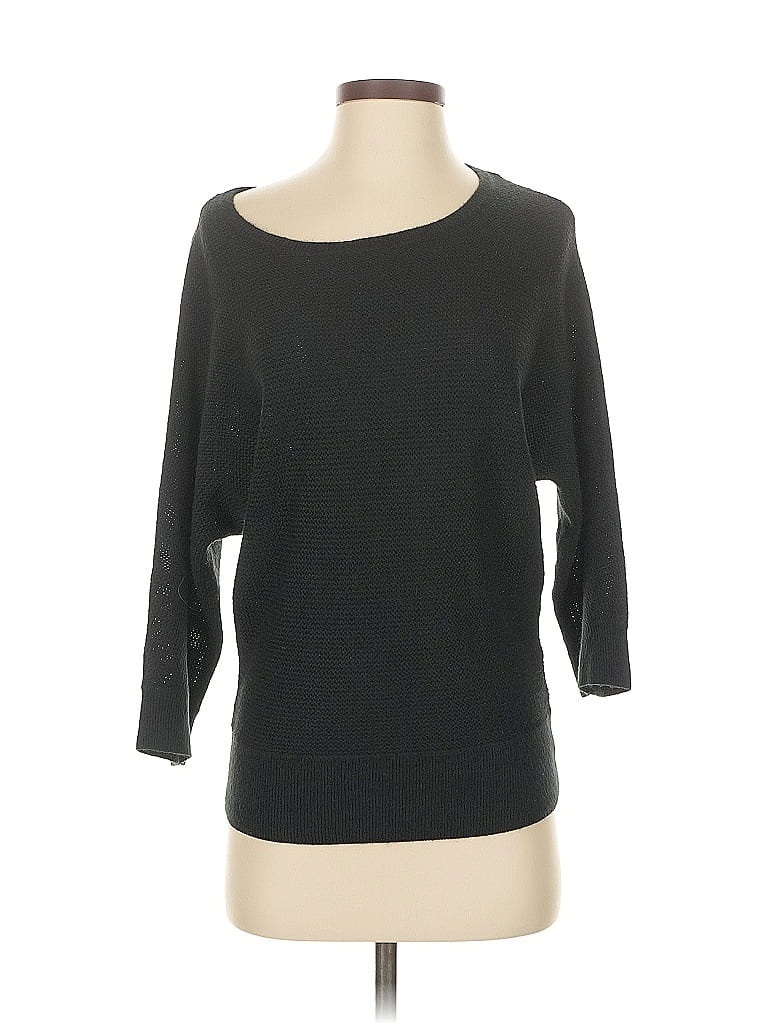 Pre-owned Dana Buchman Pullover Sweater In Black