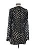 Etcetera 100% Polyester Black Long Sleeve Blouse Size 0 - photo 2