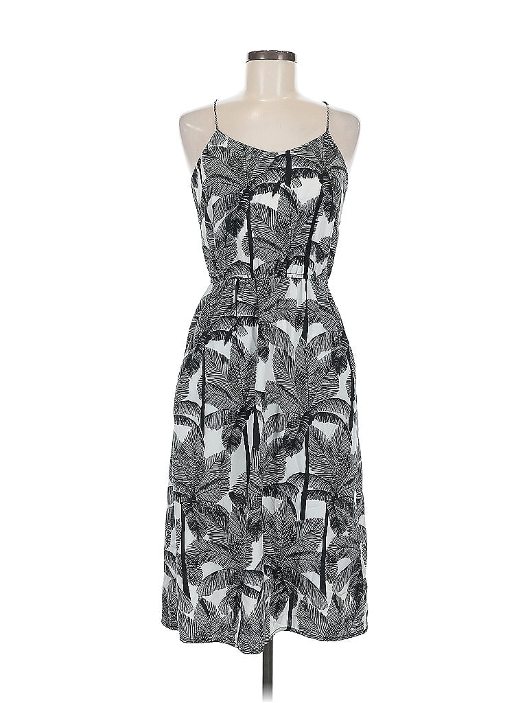 Pre-owned H&m Casual Dress In Gray