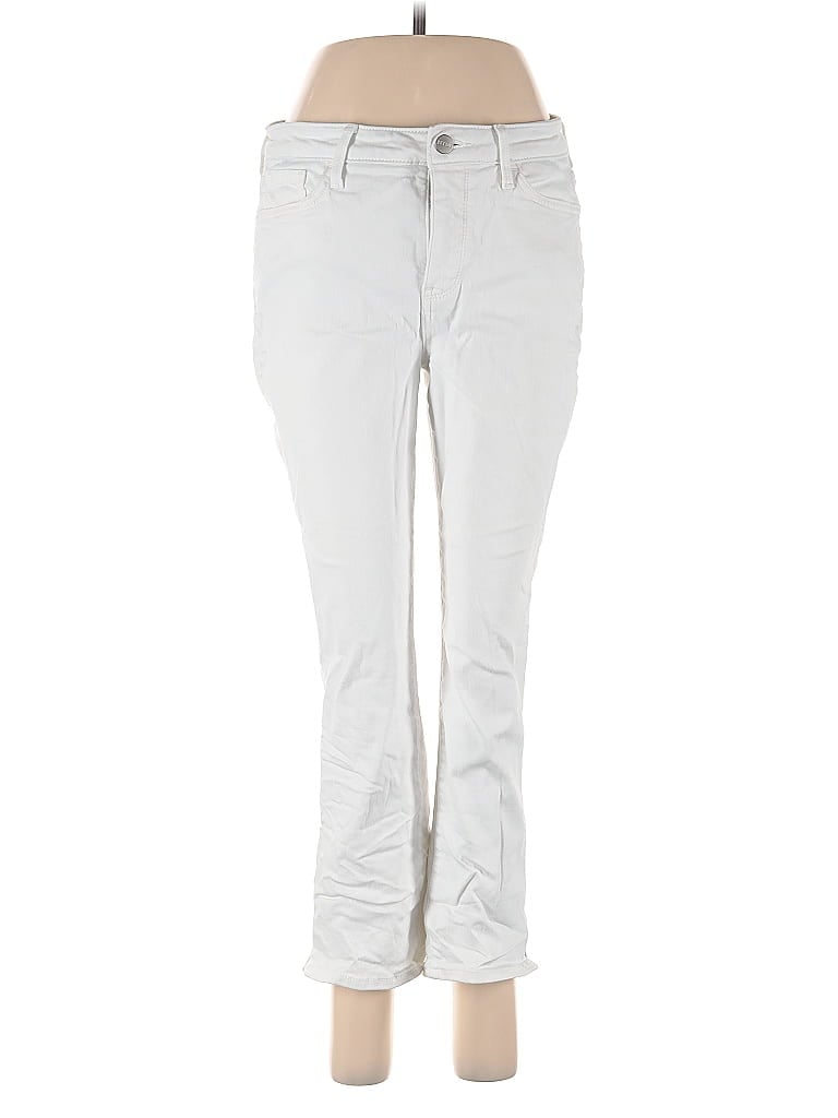 Pre-owned Nydj Casual Pants In Gray