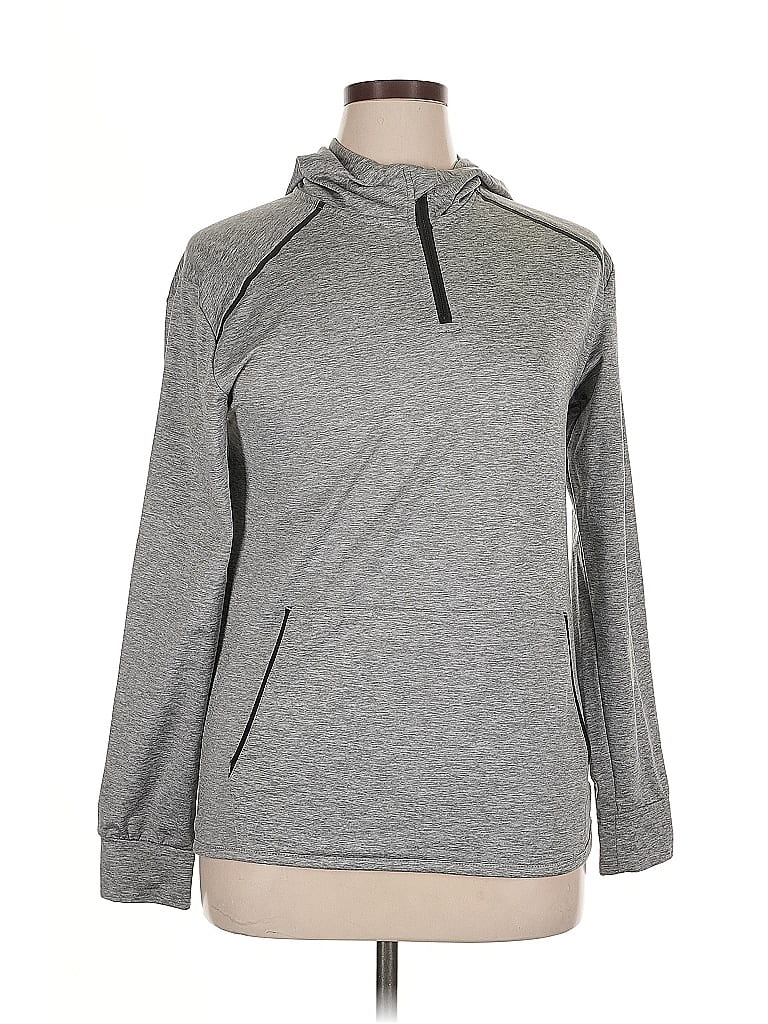 Click to view more detailed imagery on our partner's website Pre-owned Runway Pullover Hoodie In Gray