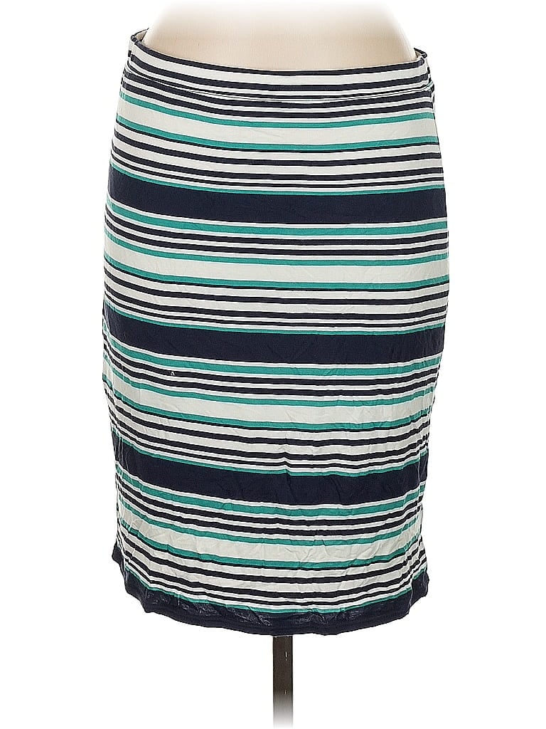 Pre-owned Max Studio Casual Skirt In Blue