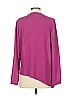 Eight Sixty 100% Polyester Purple Long Sleeve Blouse Size S - photo 2