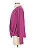 Eight Sixty 100% Polyester Purple Long Sleeve Blouse Size S - photo 5
