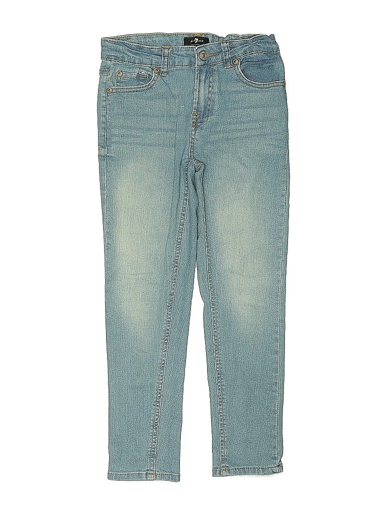 7 FOR ALL MANKIND Pre-owned Kids' Jeans In Blue