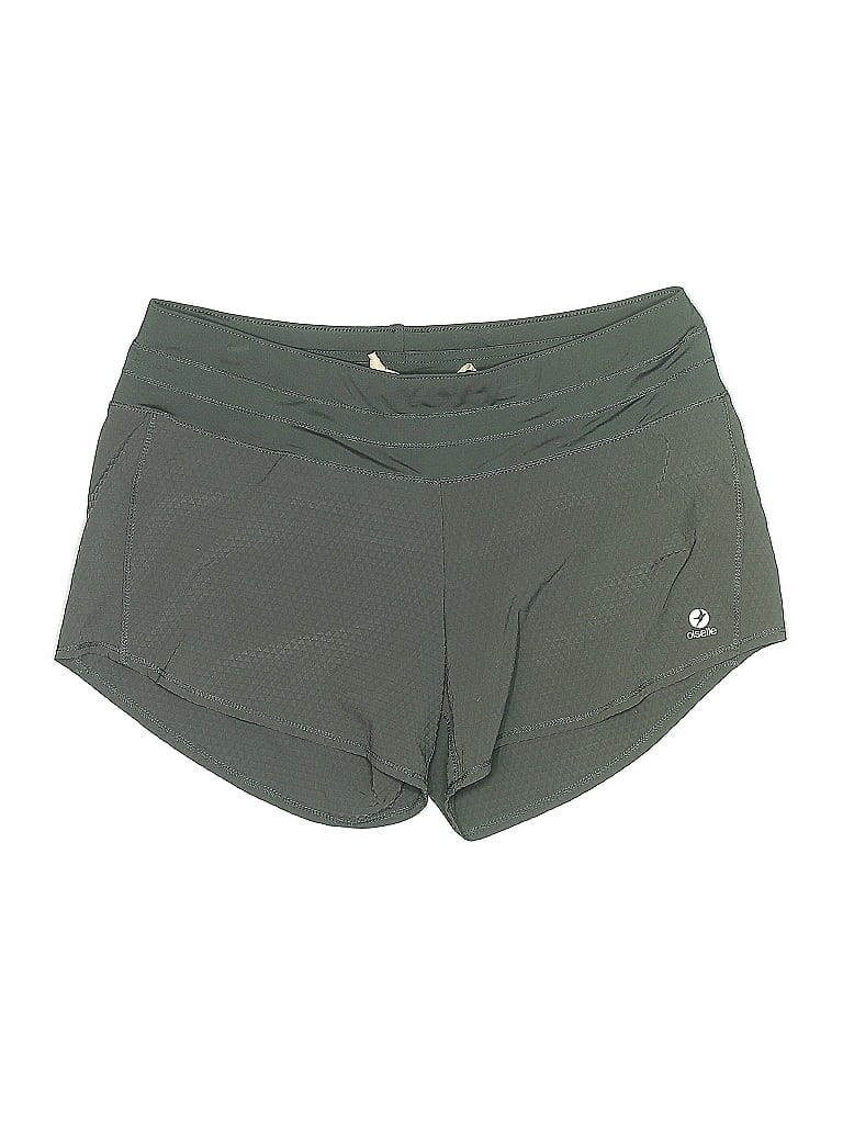 Pre-owned Oiselle Athletic Shorts In Green
