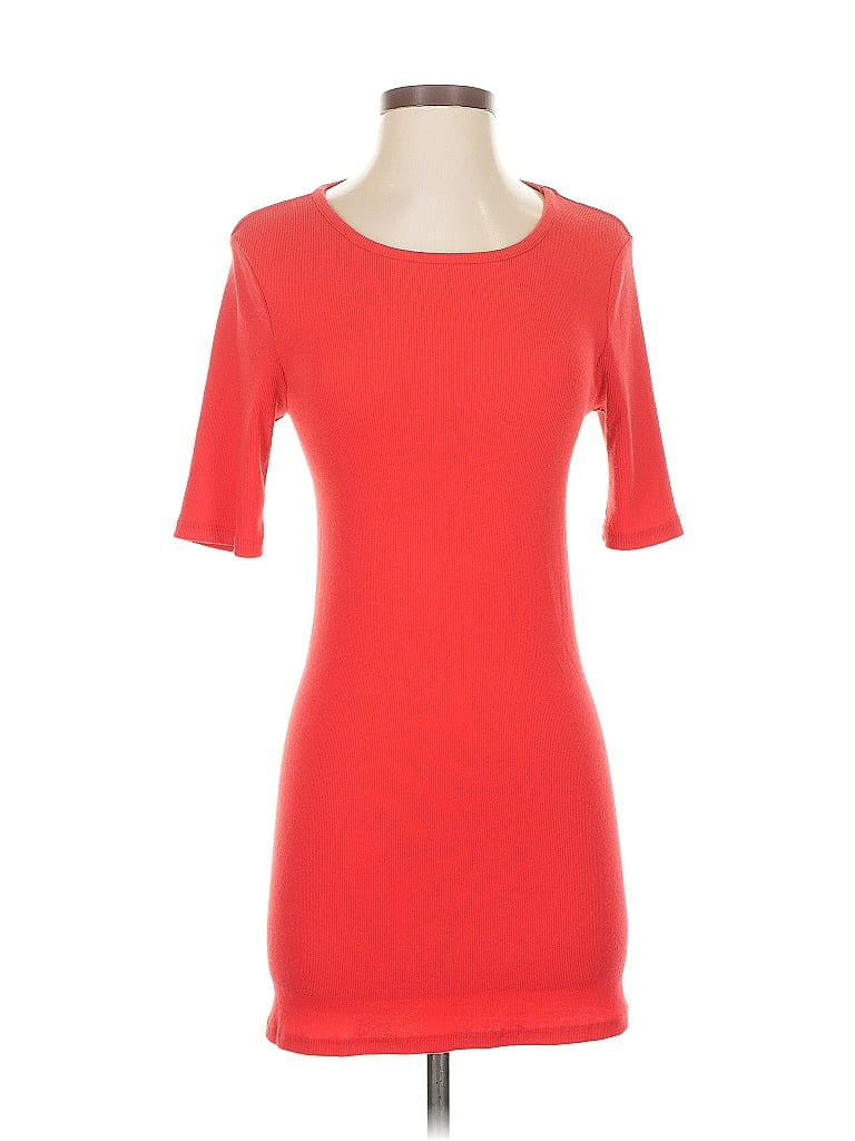 PAM & GELA Pre-owned Short Sleeve Top Red Scoop Neck Tops