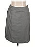 AK Anne Klein Solid Gray Formal Skirt Size 14 - photo 1