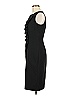 Calvin Klein 100% Polyester Solid Black Cocktail Dress Size S (estimated) - photo 5