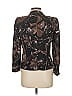 Ellen Tracy Print Brown Blazer Size 6 - photo 2