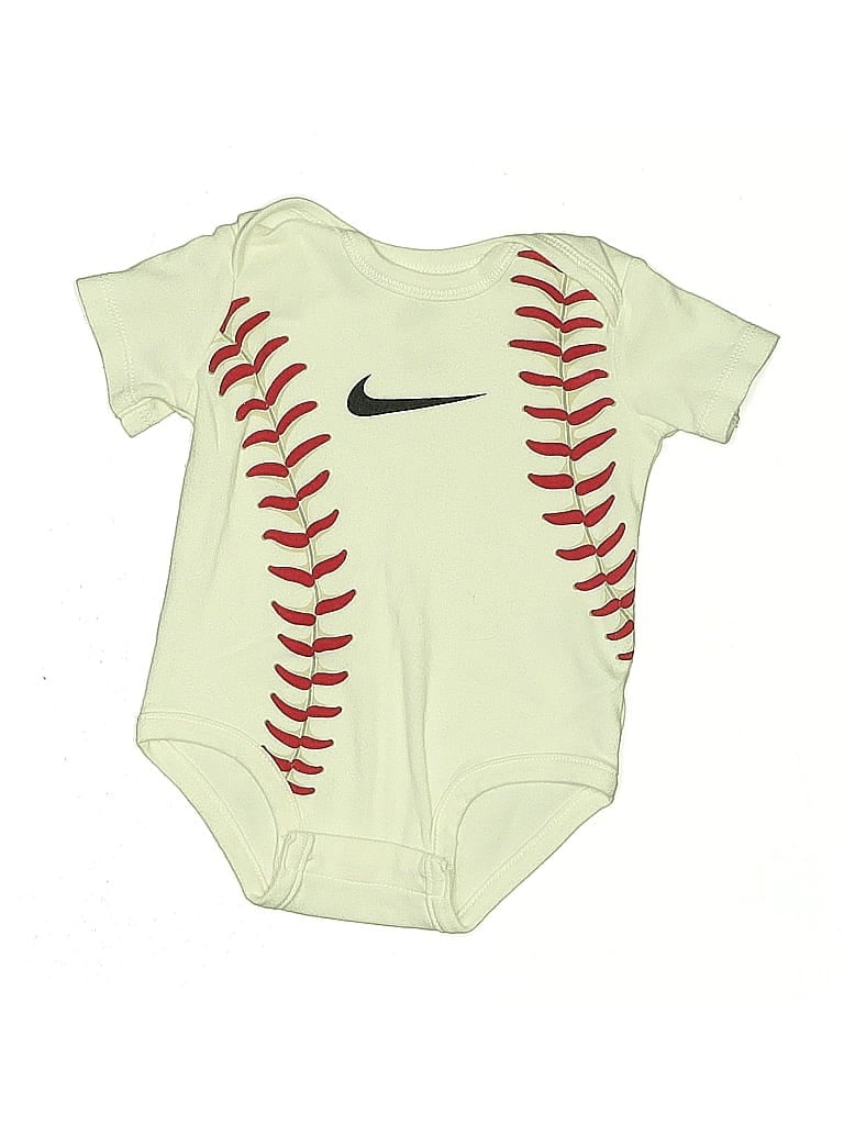 Click to view more detailed imagery on our partner's website Pre-owned Nike Babies' Short Sleeve Onesie In Green